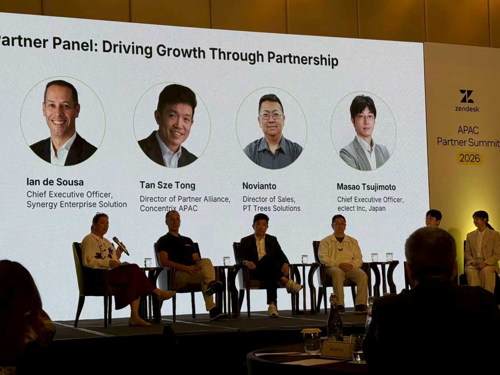 锦木信息出席 Zendesk APAC Partner Summit 2026